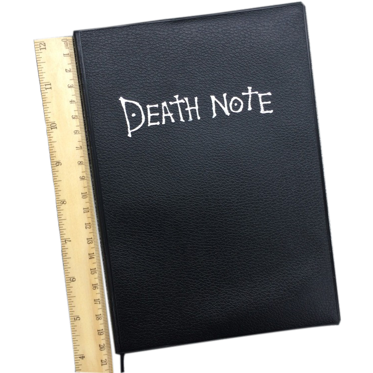 Anime DN Death Note Set - Notebook & Feather Pen & Necklace & Ring