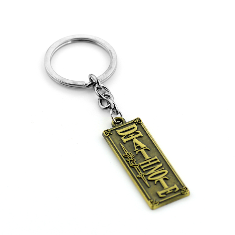 Anime DN Death Note Bronze KeyChain - Perfect Gift Anime DN Death Note Bronze KeyChain - Perfect Gift
