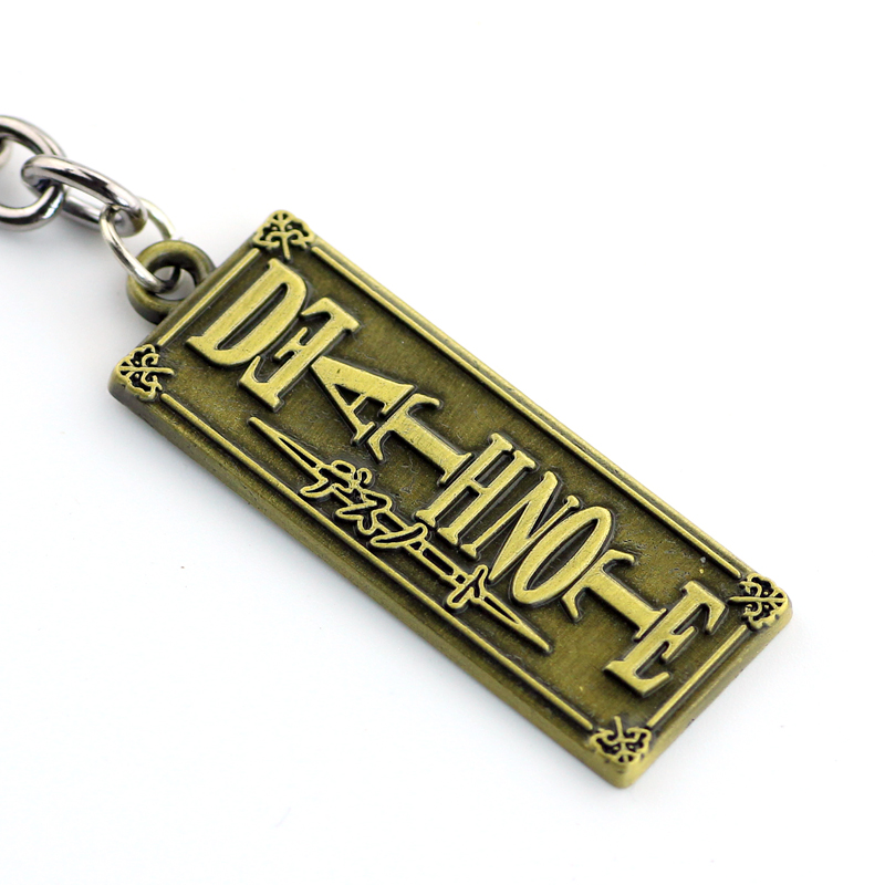 Anime DN Death Note Bronze KeyChain - Perfect Gift Anime DN Death Note Bronze KeyChain - Perfect Gift