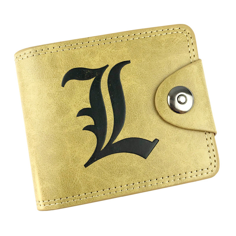 Anime DN Death Note PU Leather Wallet L