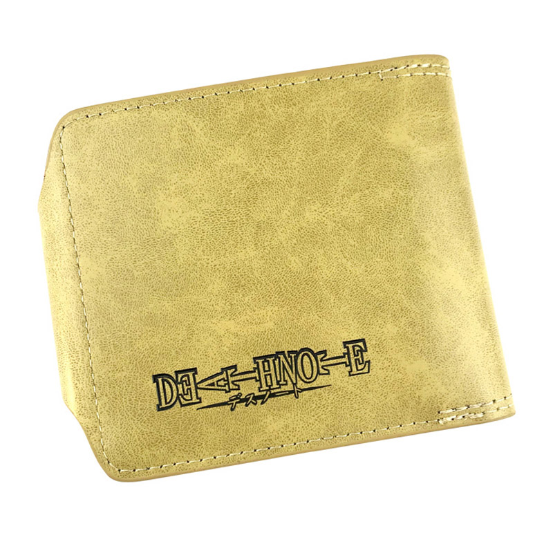 Anime DN Death Note PU Leather Wallet L
