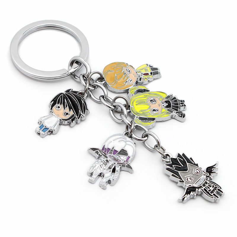 Bestselling Anime DN Death Note KeyChains Set Bestselling Anime DN Death Note KeyChains Set