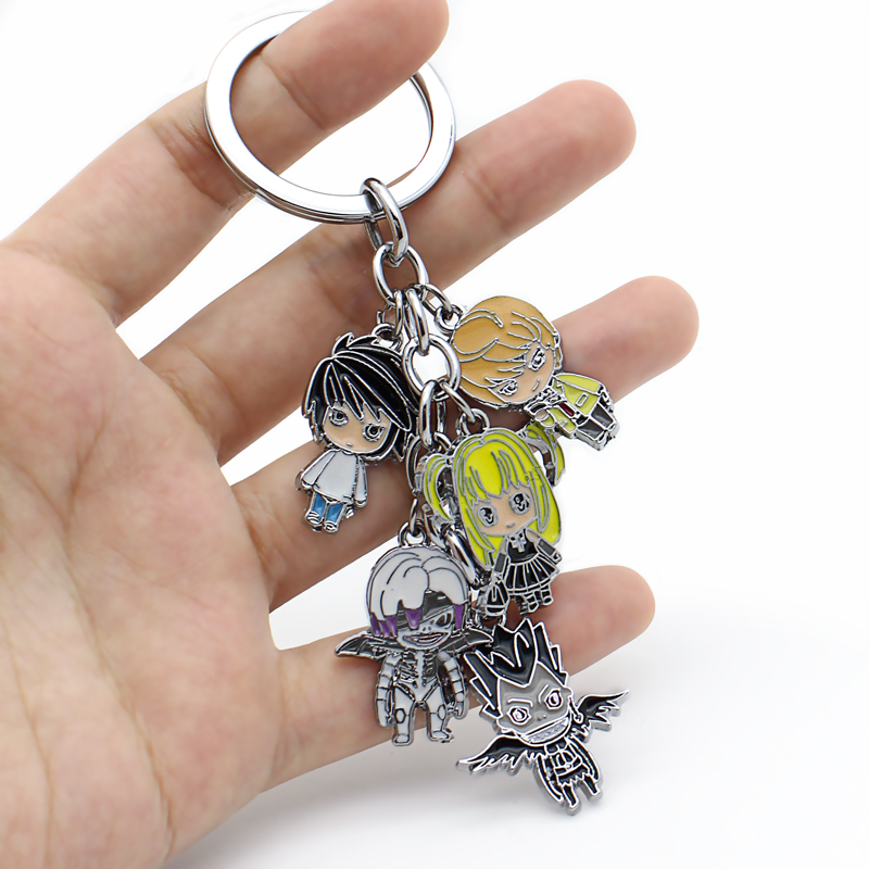 Bestselling Anime DN Death Note KeyChains Set Bestselling Anime DN Death Note KeyChains Set