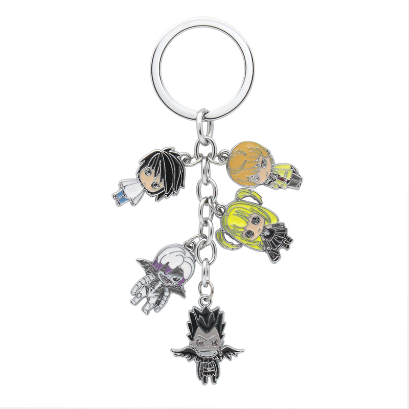 Bestselling Anime DN Death Note KeyChains Set Bestselling Anime DN Death Note KeyChains Set