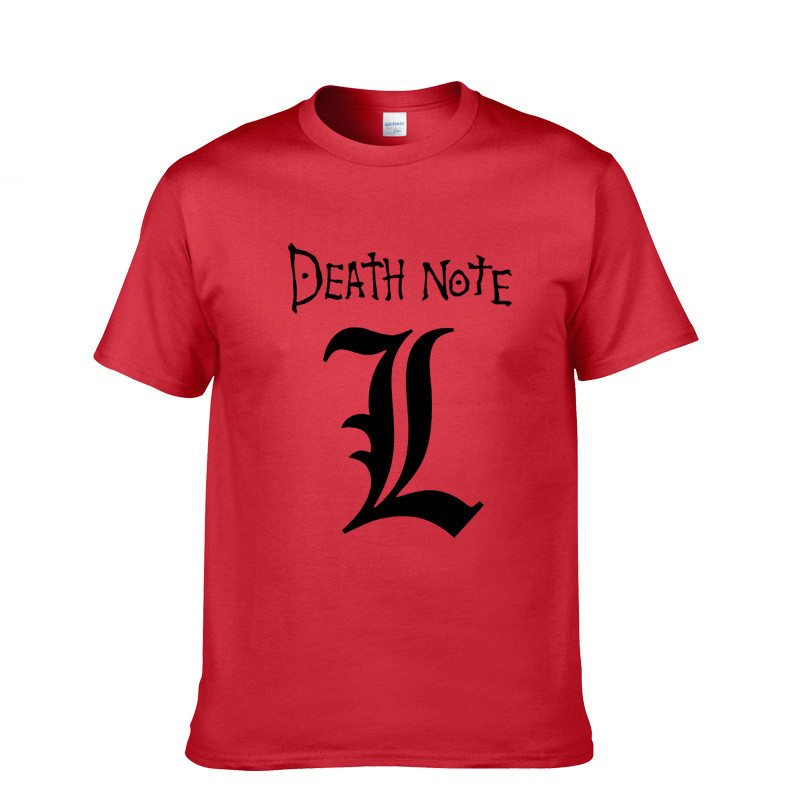 Anime DN Death Note L T-Shirt - Many colors Anime DN Death Note L T-Shirt - Many colors