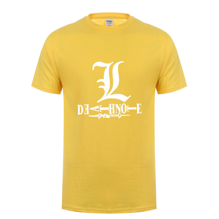 Anime DN Death Note Men's T-Shirts - 17 Colors