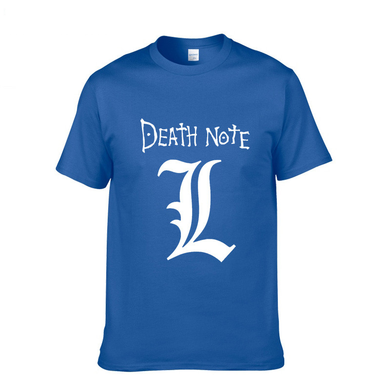 Anime DN Death Note L T-Shirt - Many colors Anime DN Death Note L T-Shirt - Many colors