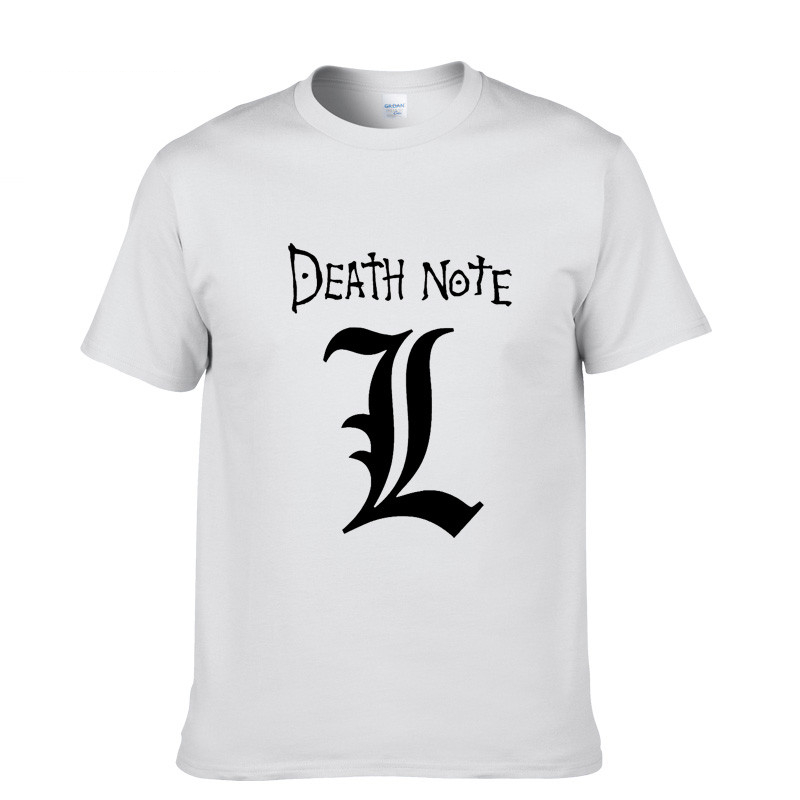 Anime DN Death Note L T-Shirt - Many colors Anime DN Death Note L T-Shirt - Many colors