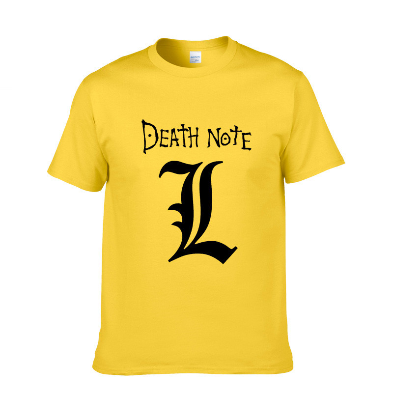 Anime DN Death Note L T-Shirt - Many colors Anime DN Death Note L T-Shirt - Many colors