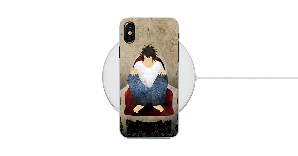 MOUGOL Anime DN Death Note design hard clear Case Cover for Apple iPhone 7 6 6s Plus SE 4s 5 5s 5c Phone Case