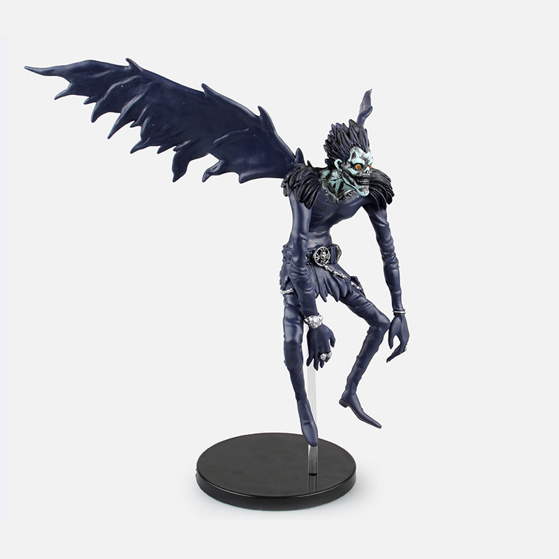 Anime DN Death Note Deathnote Ryuk Ryuuku Rem 18cm-15cm Statue Figure Toy Loose New X'mas