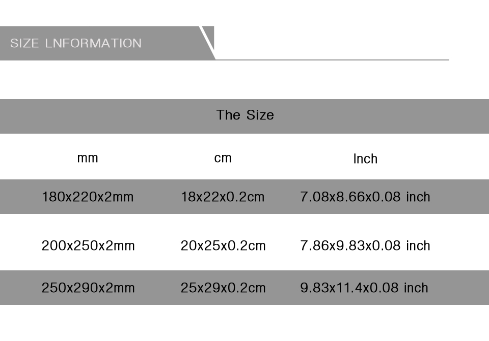 Anime DN Death Note Rectangle Silicon Durable Mouse Pad (Two SIzes)