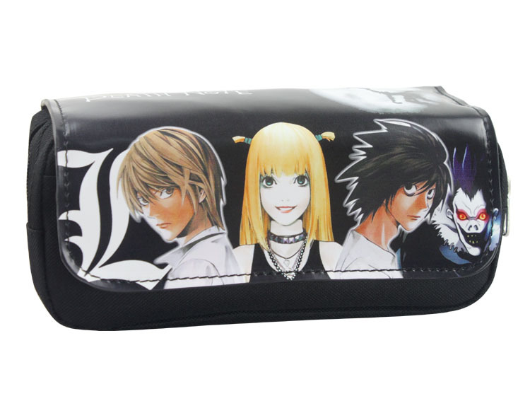 Anime DN Death Note Pencil Case / Pen Bag with Double Zipper Anime DN Death Note Pencil Case / Pen Bag with Double Zipper