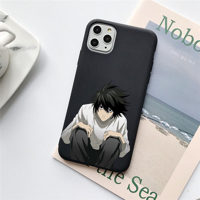 Anime DN Death Note Ryuk kira Phone Case for iPhone 12 Mini 11 Pro X XS Max XR 8 7 6 6s Plus Soft Black Protect Cover