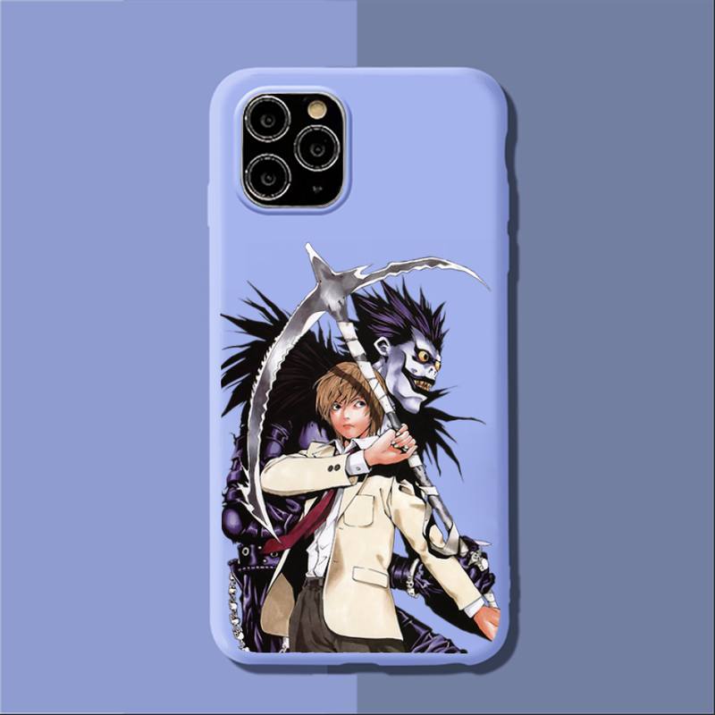 Anime DN Death Note Ryuk Phone Case For IPhone 12 Pro Max 6 6s 7 8 Plus XS XR 12mini Se 202iphone 11 Pro Max Candy Case