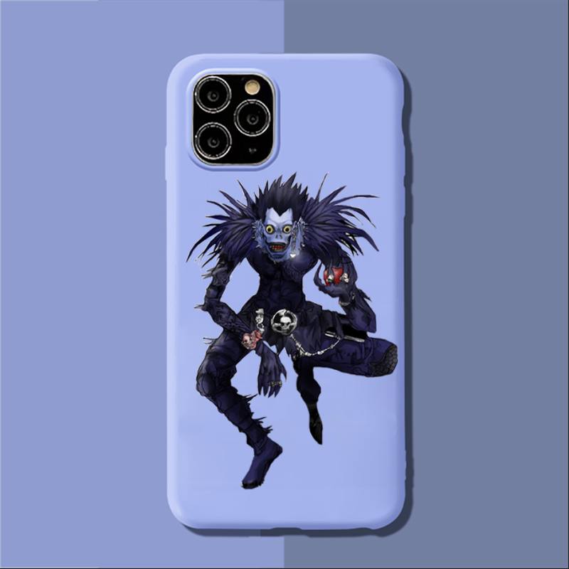 Anime DN Death Note Ryuk Phone Case For IPhone 12 Pro Max 6 6s 7 8 Plus XS XR 12mini Se 202iphone 11 Pro Max Candy Case