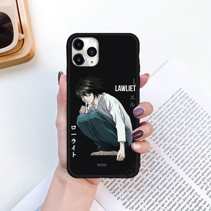 Anime DN Death Note Ryuk kira anime Phone Case for iPhone 11 12 pro XS MAX 8 7 6 6S Plus X 5S SE 2020 XR Luxury brand shell funda coque Anime DN Death Note Ryuk kira anime Phone Case for iPhone 11 12 pro XS MAX 8 7 6 6S Plus X 5S SE 2020 XR Luxury brand shell funda coque