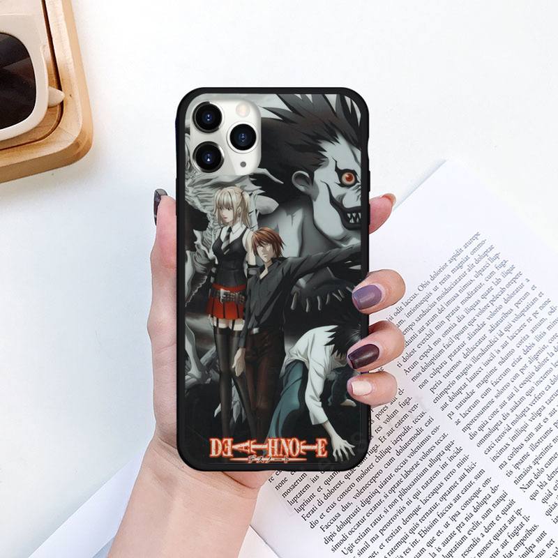 Anime DN Death Note Ryuk kira anime Phone Case for iPhone 11 12 pro XS MAX 8 7 6 6S Plus X 5S SE 2020 XR Luxury brand shell funda coque Anime DN Death Note Ryuk kira anime Phone Case for iPhone 11 12 pro XS MAX 8 7 6 6S Plus X 5S SE 2020 XR Luxury brand shell funda coque