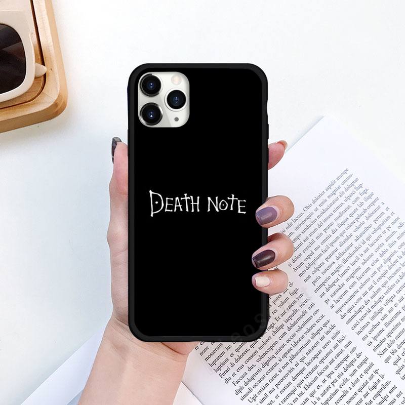 Anime DN Death Note Ryuk kira anime Phone Case for iPhone 11 12 pro XS MAX 8 7 6 6S Plus X 5S SE 2020 XR Luxury brand shell funda coque Anime DN Death Note Ryuk kira anime Phone Case for iPhone 11 12 pro XS MAX 8 7 6 6S Plus X 5S SE 2020 XR Luxury brand shell funda coque