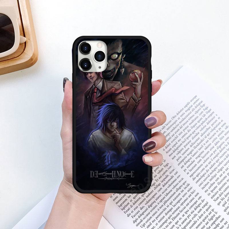 Anime DN Death Note Ryuk kira anime Phone Case for iPhone 11 12 pro XS MAX 8 7 6 6S Plus X 5S SE 2020 XR Luxury brand shell funda coque Anime DN Death Note Ryuk kira anime Phone Case for iPhone 11 12 pro XS MAX 8 7 6 6S Plus X 5S SE 2020 XR Luxury brand shell funda coque