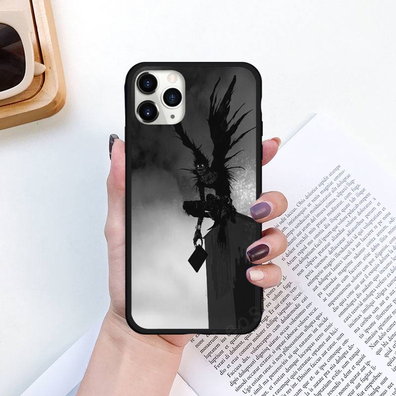 Anime DN Death Note Ryuk kira anime Phone Case for iPhone 11 12 pro XS MAX 8 7 6 6S Plus X 5S SE 2020 XR Luxury brand shell funda coque Anime DN Death Note Ryuk kira anime Phone Case for iPhone 11 12 pro XS MAX 8 7 6 6S Plus X 5S SE 2020 XR Luxury brand shell funda coque