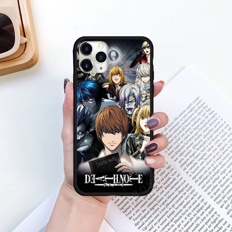 Anime DN Death Note Ryuk kira anime Phone Case for iPhone 11 12 pro XS MAX 8 7 6 6S Plus X 5S SE 2020 XR Luxury brand shell funda coque Anime DN Death Note Ryuk kira anime Phone Case for iPhone 11 12 pro XS MAX 8 7 6 6S Plus X 5S SE 2020 XR Luxury brand shell funda coque