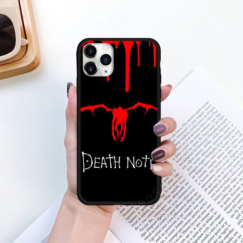Anime DN Death Note Ryuk kira anime Phone Case for iPhone 11 12 pro XS MAX 8 7 6 6S Plus X 5S SE 2020 XR Luxury brand shell funda coque Anime DN Death Note Ryuk kira anime Phone Case for iPhone 11 12 pro XS MAX 8 7 6 6S Plus X 5S SE 2020 XR Luxury brand shell funda coque
