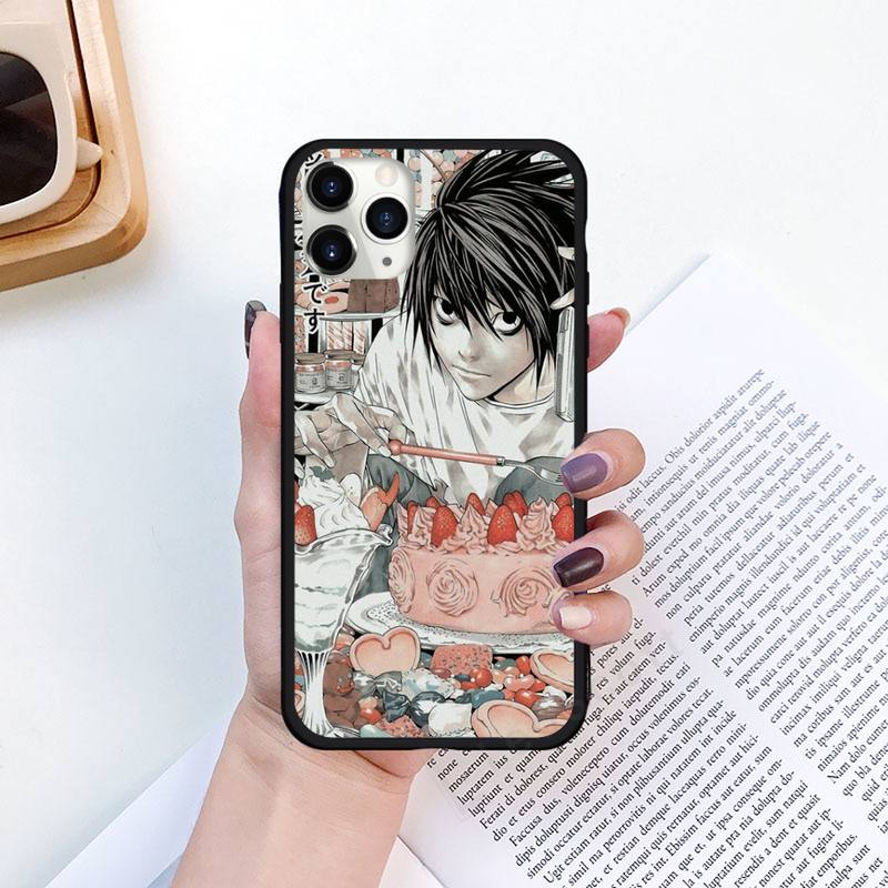 Anime DN Death Note Ryuk kira anime Phone Case for iPhone 11 12 pro XS MAX 8 7 6 6S Plus X 5S SE 2020 XR Luxury brand shell funda coque Anime DN Death Note Ryuk kira anime Phone Case for iPhone 11 12 pro XS MAX 8 7 6 6S Plus X 5S SE 2020 XR Luxury brand shell funda coque
