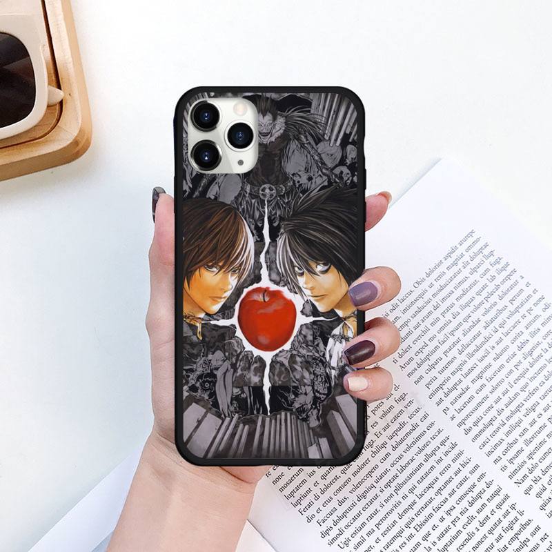 Anime DN Death Note Ryuk kira anime Phone Case for iPhone 11 12 pro XS MAX 8 7 6 6S Plus X 5S SE 2020 XR Luxury brand shell funda coque Anime DN Death Note Ryuk kira anime Phone Case for iPhone 11 12 pro XS MAX 8 7 6 6S Plus X 5S SE 2020 XR Luxury brand shell funda coque