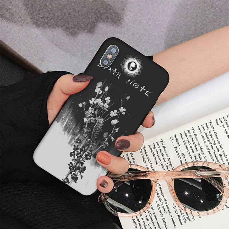 FHNBLJ DEATH NOTE L Lawliet Phone Case for iPhone 8 7 6 6S Plus X 5S SE 2020 XR 11 12 pro XS MAX