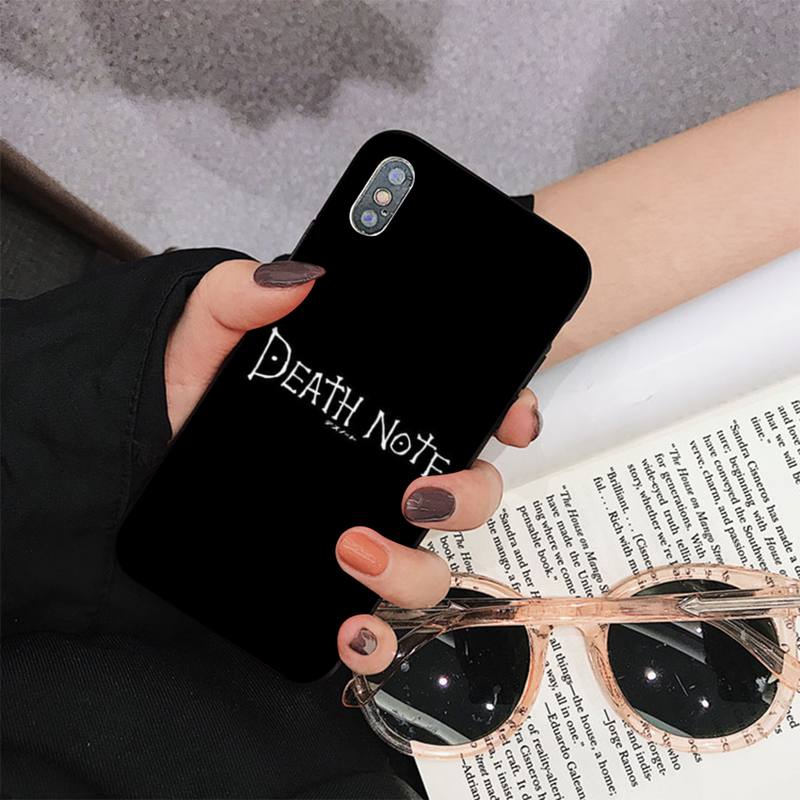 FHNBLJ DEATH NOTE L Lawliet Phone Case for iPhone 8 7 6 6S Plus X 5S SE 2020 XR 11 12 pro XS MAX