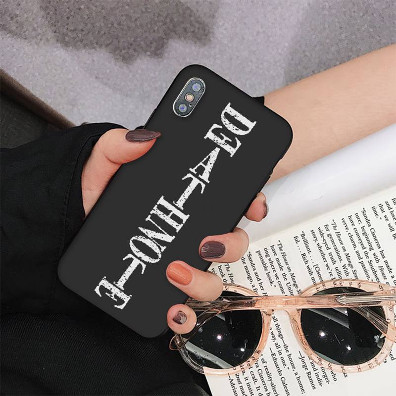 FHNBLJ DEATH NOTE L Lawliet Phone Case for iPhone 8 7 6 6S Plus X 5S SE 2020 XR 11 12 pro XS MAX