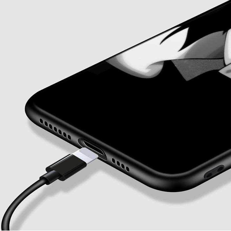 death note For Apple iPhone 12 11 Pro Max mini XS Max XR X 8 7 6 6S Plus 5S SE 2020 Soft Black Phone Case