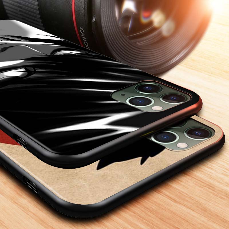 death note For Apple iPhone 12 11 Pro Max mini XS Max XR X 8 7 6 6S Plus 5S SE 2020 Soft Black Phone Case