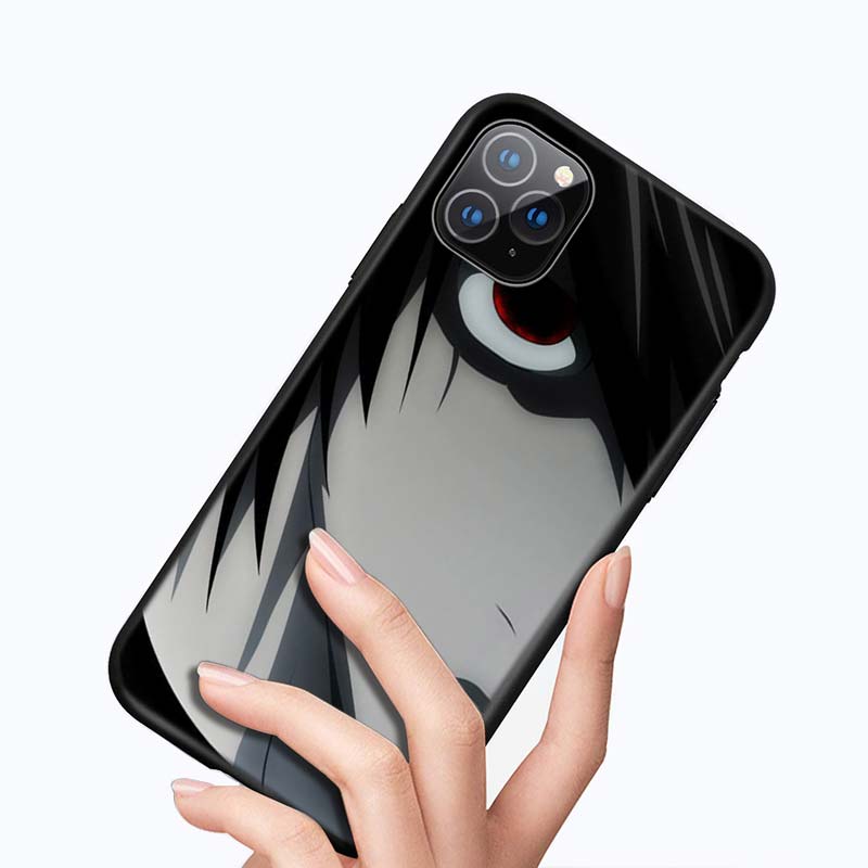 death note For Apple iPhone 12 11 Pro Max mini XS Max XR X 8 7 6 6S Plus 5S SE 2020 Soft Black Phone Case