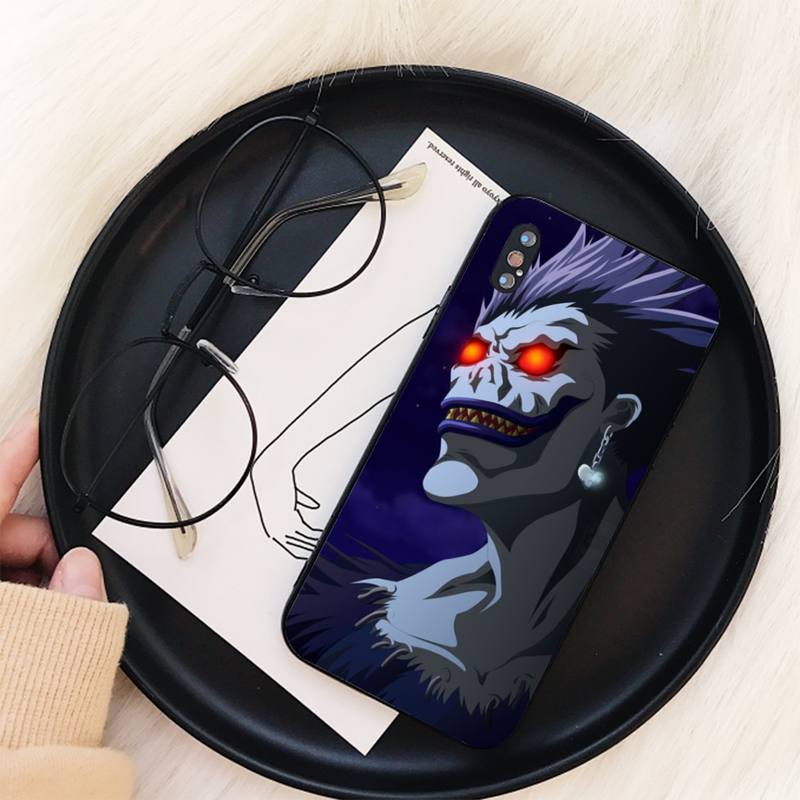 MaiYaCa Anime DN Death Note Ryuk kira Phone Case For iphone 12pro max 11 12 pro XS MAX 8 7 6 6S Plus X 5S SE 2020 XR cover MaiYaCa Anime DN Death Note Ryuk kira Phone Case For iphone 12pro max 11 12 pro XS MAX 8 7 6 6S Plus X 5S SE 2020 XR cover