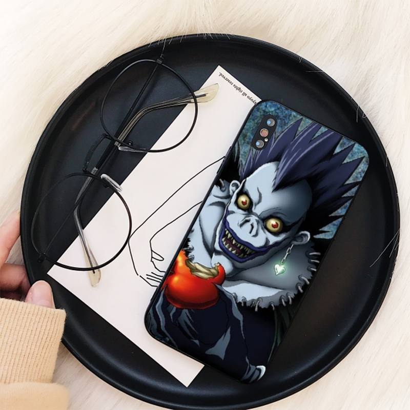 MaiYaCa Anime DN Death Note Ryuk kira Phone Case For iphone 12pro max 11 12 pro XS MAX 8 7 6 6S Plus X 5S SE 2020 XR cover MaiYaCa Anime DN Death Note Ryuk kira Phone Case For iphone 12pro max 11 12 pro XS MAX 8 7 6 6S Plus X 5S SE 2020 XR cover