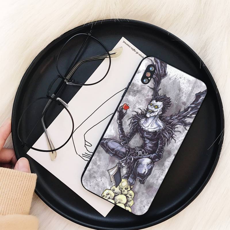 MaiYaCa Anime DN Death Note Ryuk kira Phone Case For iphone 12pro max 11 12 pro XS MAX 8 7 6 6S Plus X 5S SE 2020 XR cover MaiYaCa Anime DN Death Note Ryuk kira Phone Case For iphone 12pro max 11 12 pro XS MAX 8 7 6 6S Plus X 5S SE 2020 XR cover