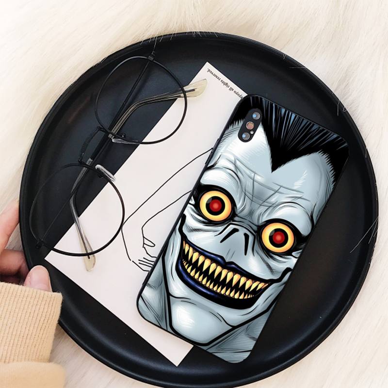 MaiYaCa Anime DN Death Note Ryuk kira Phone Case For iphone 12pro max 11 12 pro XS MAX 8 7 6 6S Plus X 5S SE 2020 XR cover MaiYaCa Anime DN Death Note Ryuk kira Phone Case For iphone 12pro max 11 12 pro XS MAX 8 7 6 6S Plus X 5S SE 2020 XR cover