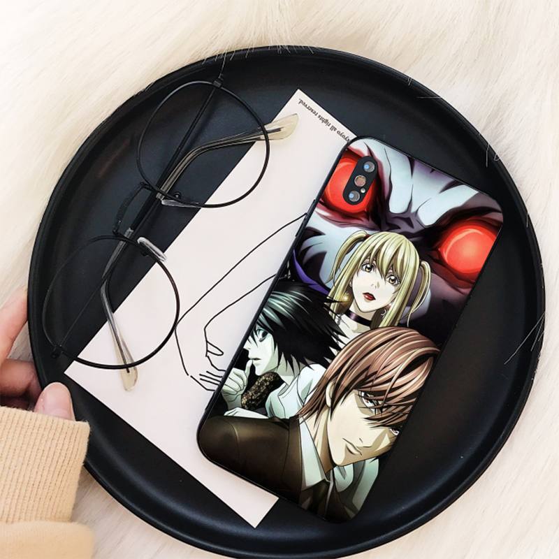 MaiYaCa Anime DN Death Note Ryuk kira Phone Case For iphone 12pro max 11 12 pro XS MAX 8 7 6 6S Plus X 5S SE 2020 XR cover MaiYaCa Anime DN Death Note Ryuk kira Phone Case For iphone 12pro max 11 12 pro XS MAX 8 7 6 6S Plus X 5S SE 2020 XR cover