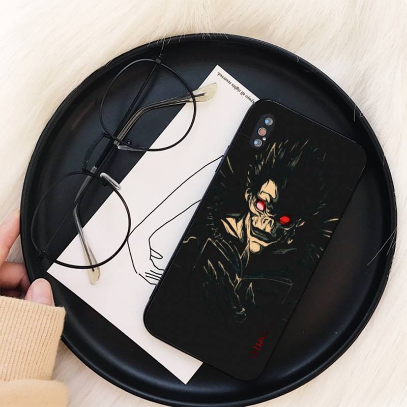 MaiYaCa Anime DN Death Note Ryuk kira Phone Case For iphone 12pro max 11 12 pro XS MAX 8 7 6 6S Plus X 5S SE 2020 XR cover MaiYaCa Anime DN Death Note Ryuk kira Phone Case For iphone 12pro max 11 12 pro XS MAX 8 7 6 6S Plus X 5S SE 2020 XR cover