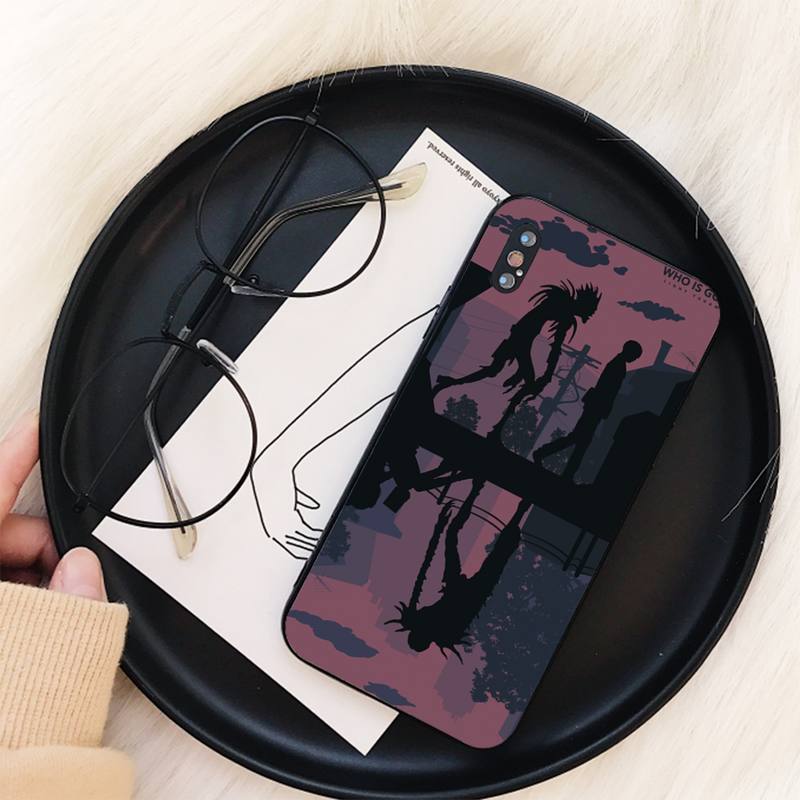 MaiYaCa Anime DN Death Note Ryuk kira Phone Case For iphone 12pro max 11 12 pro XS MAX 8 7 6 6S Plus X 5S SE 2020 XR cover MaiYaCa Anime DN Death Note Ryuk kira Phone Case For iphone 12pro max 11 12 pro XS MAX 8 7 6 6S Plus X 5S SE 2020 XR cover