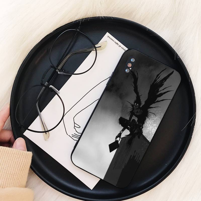 MaiYaCa Anime DN Death Note Ryuk kira Phone Case For iphone 12pro max 11 12 pro XS MAX 8 7 6 6S Plus X 5S SE 2020 XR cover MaiYaCa Anime DN Death Note Ryuk kira Phone Case For iphone 12pro max 11 12 pro XS MAX 8 7 6 6S Plus X 5S SE 2020 XR cover