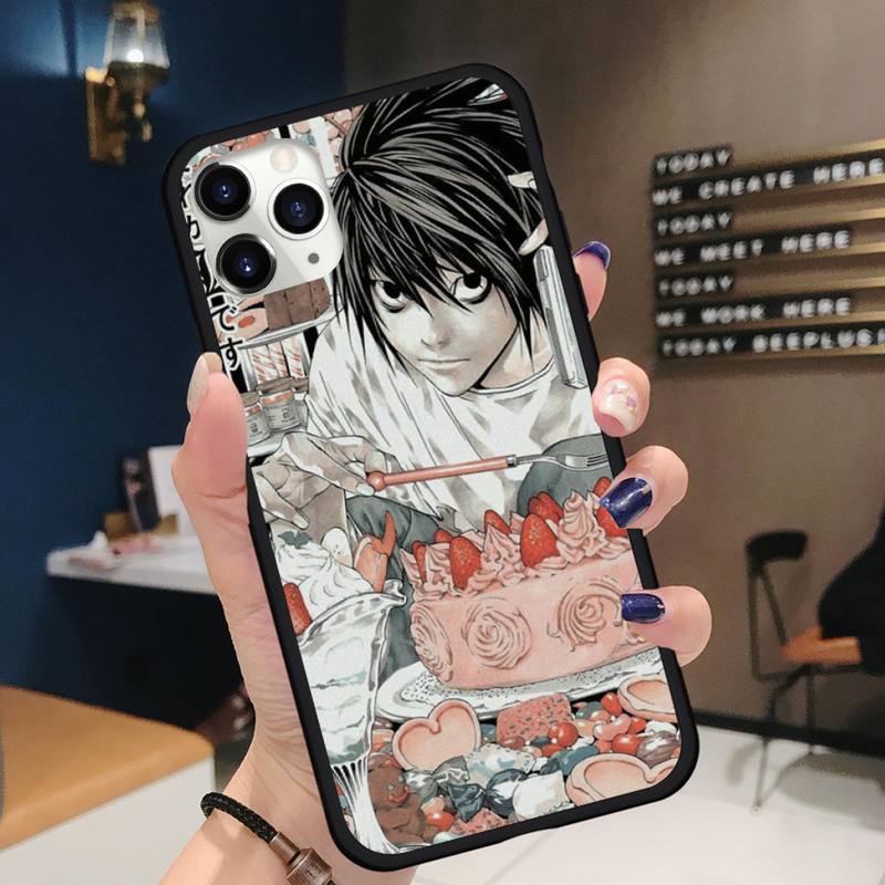 Anime DN Death Note Ryuk kira Phone Case for iPhone 11 12 mini pro XS MAX 8 7 6 6S Plus X 5S SE 2020 XR Anime DN Death Note Ryuk kira Phone Case for iPhone 11 12 mini pro XS MAX 8 7 6 6S Plus X 5S SE 2020 XR