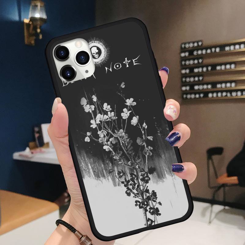 Anime DN Death Note Ryuk kira Phone Case for iPhone 11 12 mini pro XS MAX 8 7 6 6S Plus X 5S SE 2020 XR Anime DN Death Note Ryuk kira Phone Case for iPhone 11 12 mini pro XS MAX 8 7 6 6S Plus X 5S SE 2020 XR