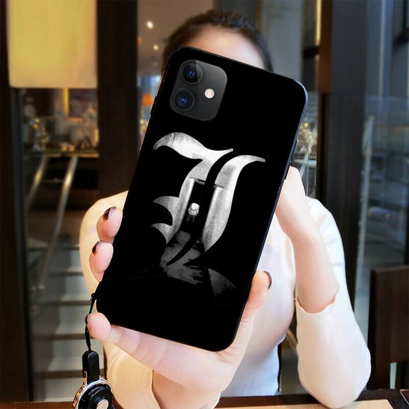 DEATH NOTE L Lawliet Phone Case For iphone 12 11 Pro Max Mini XS Max 8 7 6 6S Plus X 5S SE 2020 XR Cover DEATH NOTE L Lawliet Phone Case For iphone 12 11 Pro Max Mini XS Max 8 7 6 6S Plus X 5S SE 2020 XR Cover