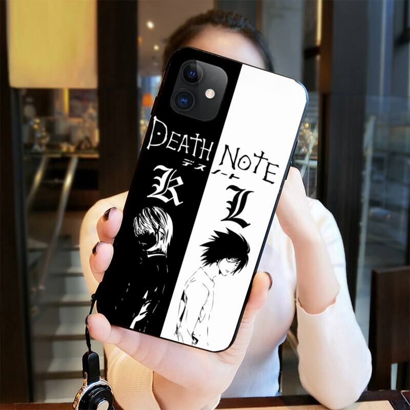 DEATH NOTE L Lawliet Phone Case For iphone 12 11 Pro Max Mini XS Max 8 7 6 6S Plus X 5S SE 2020 XR Cover DEATH NOTE L Lawliet Phone Case For iphone 12 11 Pro Max Mini XS Max 8 7 6 6S Plus X 5S SE 2020 XR Cover