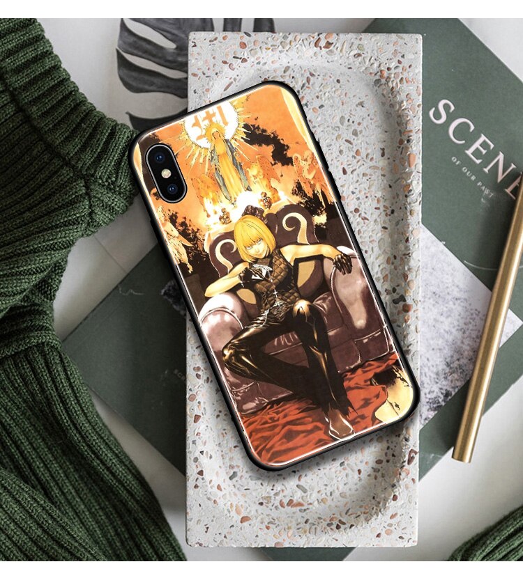 Mihael Keehl Anime DN Death Note Glass Soft Silicone Phone Case FOR IPhone SE 6s 7 8 Plus X XR XS 11 12 Mini Pro Max Cover Shell Mihael Keehl Anime DN Death Note Glass Soft Silicone Phone Case FOR IPhone SE 6s 7 8 Plus X XR XS 11 12 Mini Pro Max Cover Shell