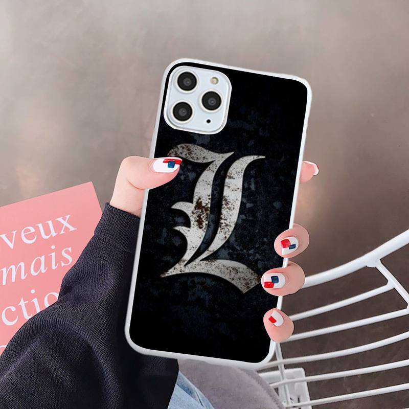 Ryuk Anime DN Death Note Suspense comics Phone Case Candy Color for iPhone 6 7 8 11 12 s mini pro X XS XR MAX Plus Ryuk Anime DN Death Note Suspense comics Phone Case Candy Color for iPhone 6 7 8 11 12 s mini pro X XS XR MAX Plus