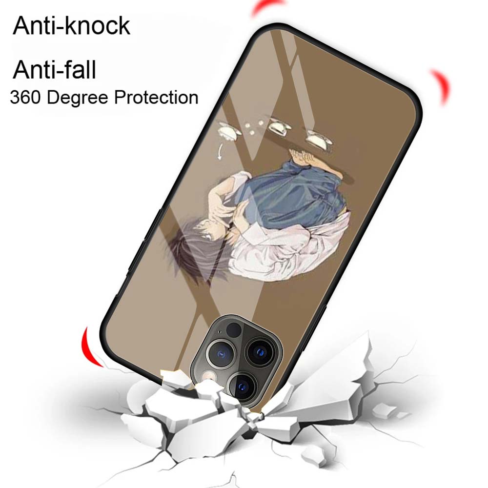 Manga Anime DN Death Note Ryuk Glass Phone Case for iPhone 11 12 Pro XR X 7 8 XS Max 6 6S Plus SE 2020 Cover Shell Coque Capa Manga Anime DN Death Note Ryuk Glass Phone Case for iPhone 11 12 Pro XR X 7 8 XS Max 6 6S Plus SE 2020 Cover Shell Coque Capa